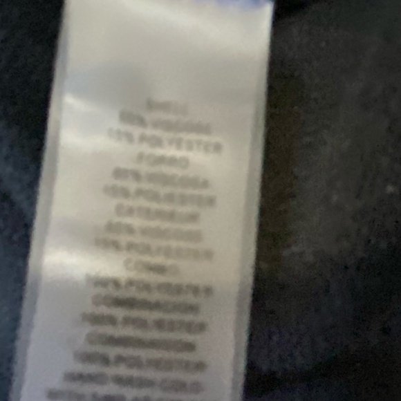 Vince Camuto Black Sheer Sleeve Stretch Turtleneck Knit Holiday Dress- Sz-L - Picture 15 of 16